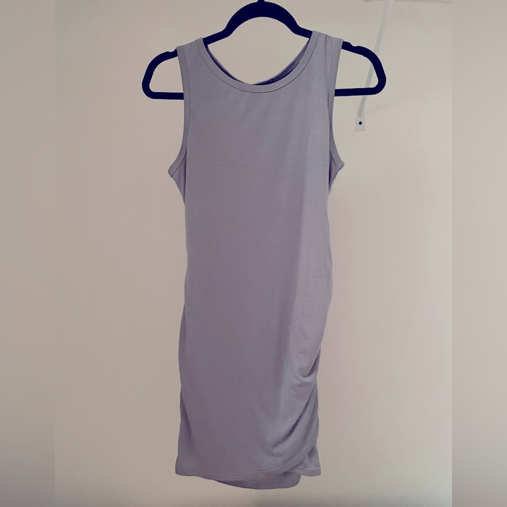 BTFBM Sleeveless Ruched Tank Dress